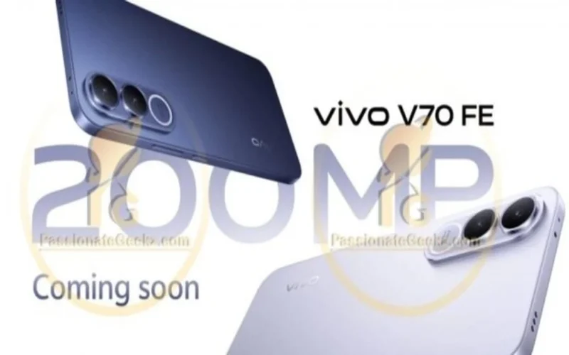 تسريب فيفو الجديد.. مواصفات هاتف vivo V70 FE المنتظر بكاميرا 200 ميجابكسل